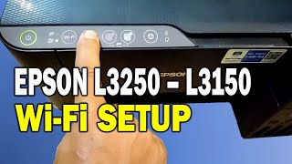 Epson L3250 Wifi setup  Epson L3250  L3150 Installation using WiFi Direct [upl. by Asira]