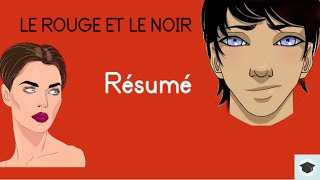 Le Rouge et le Noir résumé fiche de lecture [upl. by Atinaej]