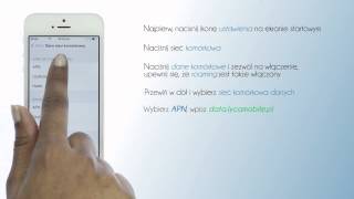 Lycamobile Polska  Ustawienie Internetu w telefonie iPhone [upl. by Elayor]