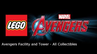 LEGO Marvels Avengers  Manhattan  Avengers Facility and Tower All Collectibles [upl. by Gaiser]