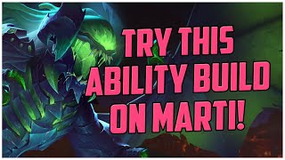 TRY THIS ABILITY BUILD ON MARTI S11 SMITE RANKED [upl. by Ricardo757]