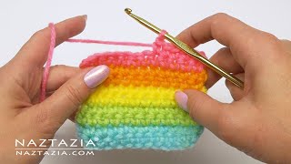 How to CROCHET for BEGINNERS  RIGHT HAND Video by Naztazia [upl. by Rosen]