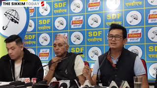 The Sikkim Democratic Front SDF unveiled its ambitious manifesto [upl. by Shute10]