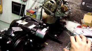 Honda pitbike motor video 001 [upl. by Saihttam]