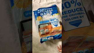 Bag Travel storage vacuum bags trendingonshorts viralvideo trending travelhacks flipkart [upl. by Hasila654]