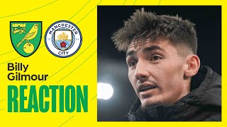 Norwich City 04 Manchester City  Billy Gilmour Reaction [upl. by Xuaegram]