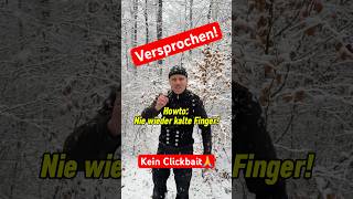 Nie wieder kalte Finger Haben wir einen Deal tips shorts winter howto [upl. by Marlowe967]