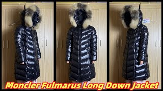 Moncler Fulmarus Long Down Jacket Try on Review From Supkicks [upl. by Muire]