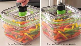 FoodSaver Fresh Containers [upl. by Acherman]