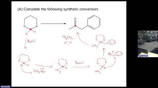 Organic Chemistry 2  Dithiane reaction questions [upl. by Fawna]