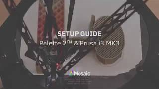 Setup Guide Prusa i3 MK3 with Palette 2 [upl. by Ahsatan]