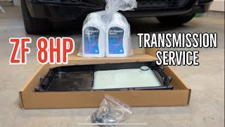 ZF 8HP Transmission Service DIY At Home  BMW F34 340i GT HP50 HP51 HP70 HP76 [upl. by Iror]