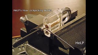 30 Closeup On How Lock Picking Works [upl. by Siloa81]