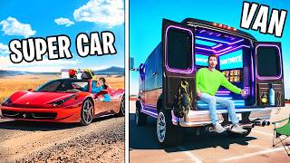 ULTIMATE CAR SLEEPOVER Budget Challenge [upl. by Balbinder]