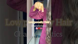 Low hair porosity characteristic haircare hairporosity haircaretips beautyhairhealth longhair [upl. by Beuthel]