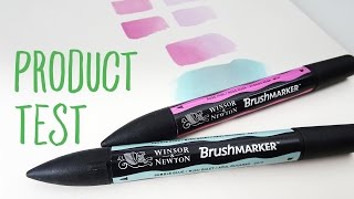 How Well Does it Blend  BRUSHMARKER by Winsor amp Newton Review [upl. by Ataeb19]