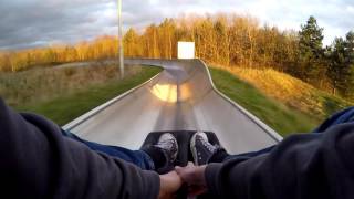 Swadlincote Ski Centre Toboggan Vlog March 2017 [upl. by Goldwin666]