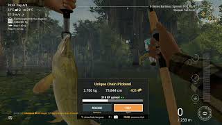 Fishing Planet Quanchkin Lake Chain Pickerel [upl. by Antin553]