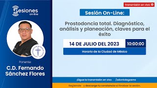 Prostodoncia total Diagnóstico análisis y planeación claves para el éxito [upl. by Porty]