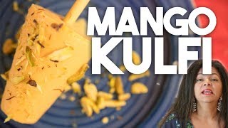 Mango Kulfi  Easy no cook Indian Summer Ice Cream  Kravings [upl. by Krystal160]