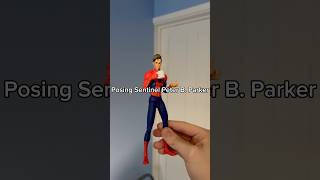 Posing Sentinel Peter B Parker music milliondollarbaby Spiderver spiderman actionfigure peter [upl. by Assiram643]