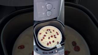 Cranberry Cake in Airfryer airfryerrecipes cakerecipe airfryercooking [upl. by Drofliw]