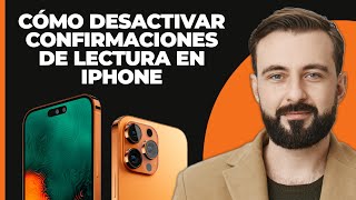 Cómo desactivar las confirmaciones de lectura en el iPhone [upl. by Alfy750]