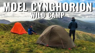 Mountain Wild camping  Snowdonia  Moel Cynghorion [upl. by Elatsyrc]