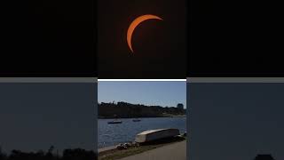 Watch a timelapse of the solar eclipse [upl. by Hairym]