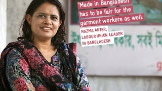 Faces amp Stories Labour union leader in Bangladesh [upl. by Inilahs]