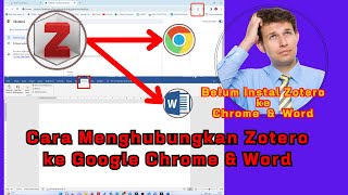 Cara Menghubungkan Zotero ke Google Chrome amp MS Word [upl. by Unam]