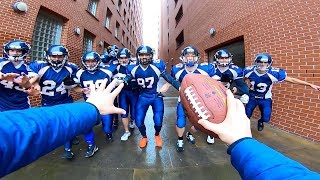 Super Bowl Parkour POV Chase  Parkour vs American Football [upl. by Mehta]