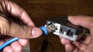 Unboxing and Setup of Fongo Home Phone Grandstream HT701 ATA [upl. by Rinee984]