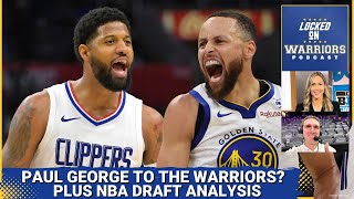 Golden State Warriors reportedly expected to pursue Paul George NBA Draft analysis [upl. by Bendick286]