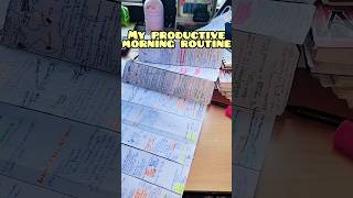 Ultra productive Study routine Indian student productive morningupsc studyroutine [upl. by Assilym]