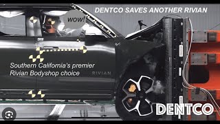 DENTCO Dent amp Scratch Rivian R1S Large Dent Repair [upl. by Hatfield]