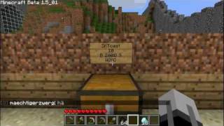 MinecraftChestshop TutorialGermanHD [upl. by Onirefez]