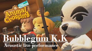 Bubblegum KK Acoustic version ft Isabelle and Digby Animal Crossing short [upl. by Khalsa]