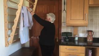 Granny Green Reviews Her Aga Method of Drying Clothes [upl. by Htiderem]