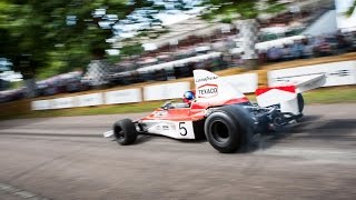 Fittipaldi and the McLaren M23 reunited [upl. by Lednahc]