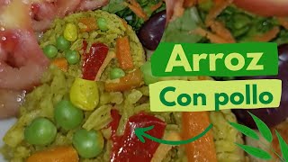 ARROZ CON POLLO recetas cocinando [upl. by Bayard]