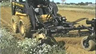 Harley M Series Power Box Rake In Action [upl. by Nerehs213]