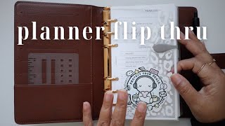 Planner Flip Thru  My setup and planning system [upl. by Alburga]