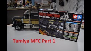 114 RC Tamiya MFC Install Light amp Sound King Hauler  Part 1 [upl. by Heurlin349]