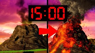 15 Minute Timer VOLCANO 🌋 [upl. by Yand]