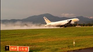 Airplanes landing and taking off [upl. by Lazor]