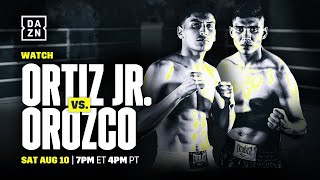 Vergil Ortiz Jr vs Antonio Orozco WeighIn [upl. by Ayikat545]