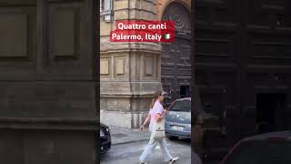 QuattroCanti PalermoItaly travelvlog youtubecreatorcommunity pinoyvlogereurope [upl. by Airdnna939]