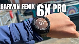 Garmin Fenix 6X Pro Review  BEST Smartwatch Ive Used [upl. by Yorke]