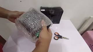 Unboxing headlamp Daymaker 7 inch LED Mobil [upl. by Turnheim]